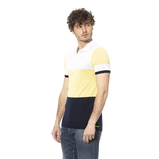 Distretto12 Elegant White Short Sleeved Polo