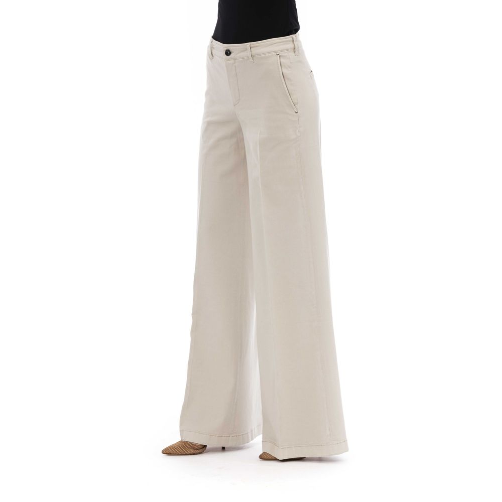 Jacob Cohen Elegant Beige Trousers with Pockets