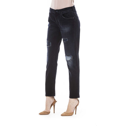 Jacob Cohen Elegant Embroidered Pocket Designer Jeans