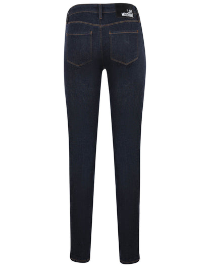 Love Moschino Chic Dark Blue Slim Fit Stretch Jeans