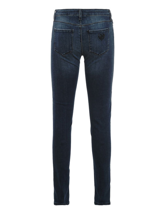 Love Moschino Chic Medium Blue Slim Stretch Jeans