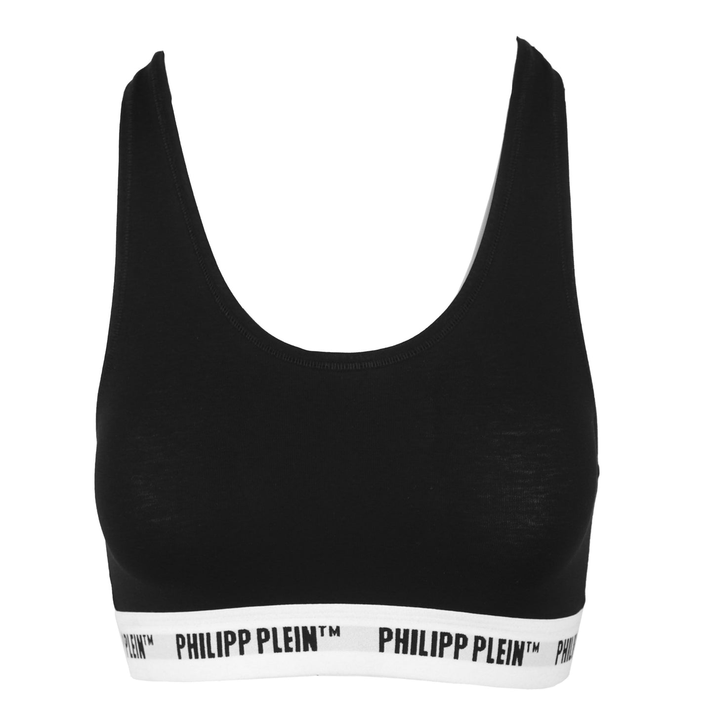 Philipp Plein Chic Black Logo Thong Duo Pack