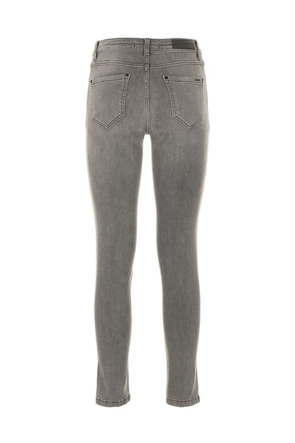 Chic Gray Imperfect Denim Classic