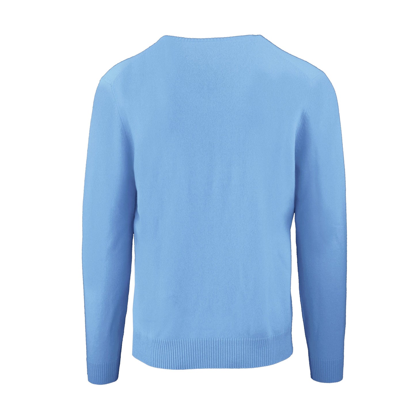 Malo Ice Blue Cashmere Roundneck Sweater