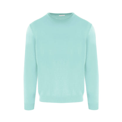 Malo Sumptuous Cashmere Green Roundneck Sweater