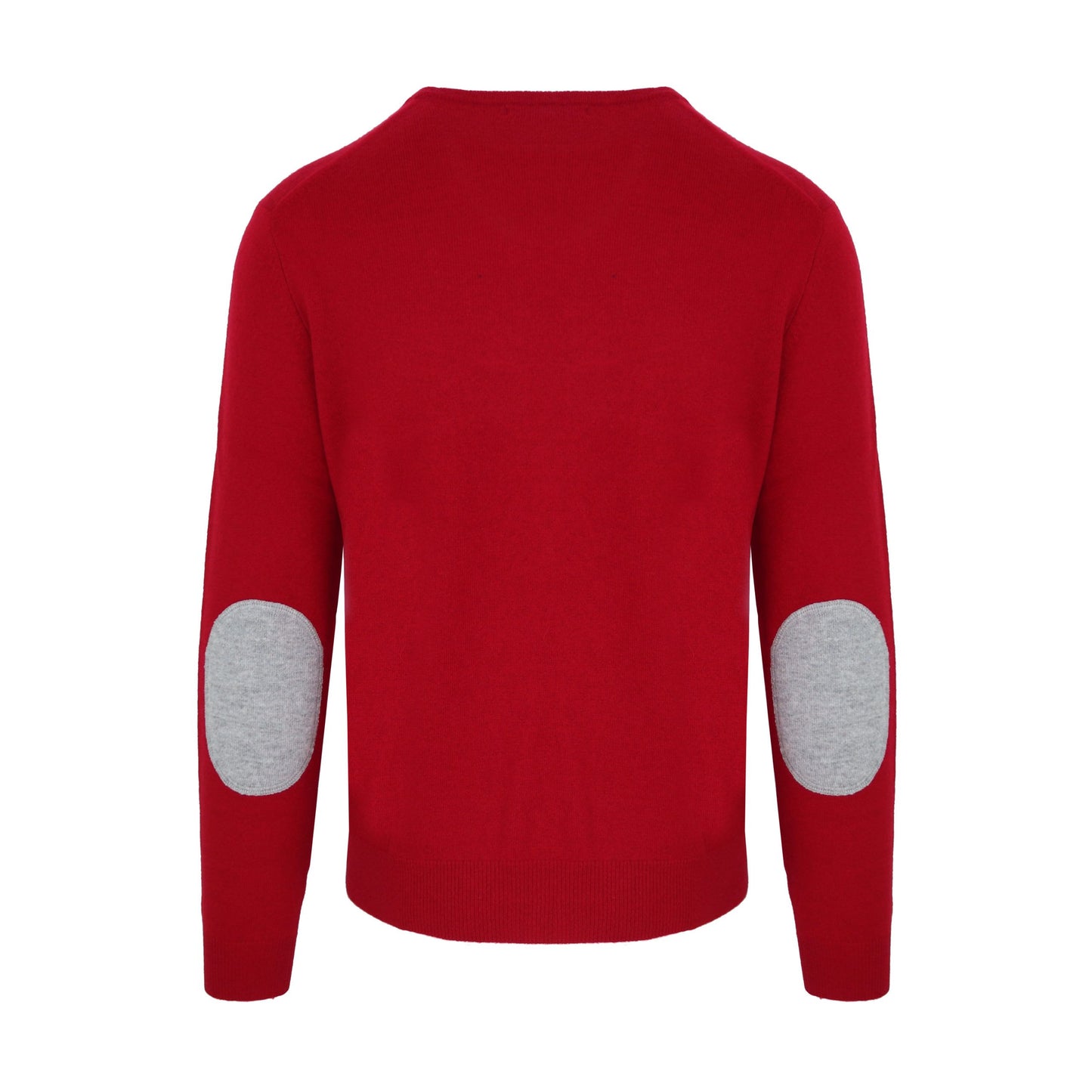 Malo Elegant Crimson Wool-Cashmere Blend Sweater