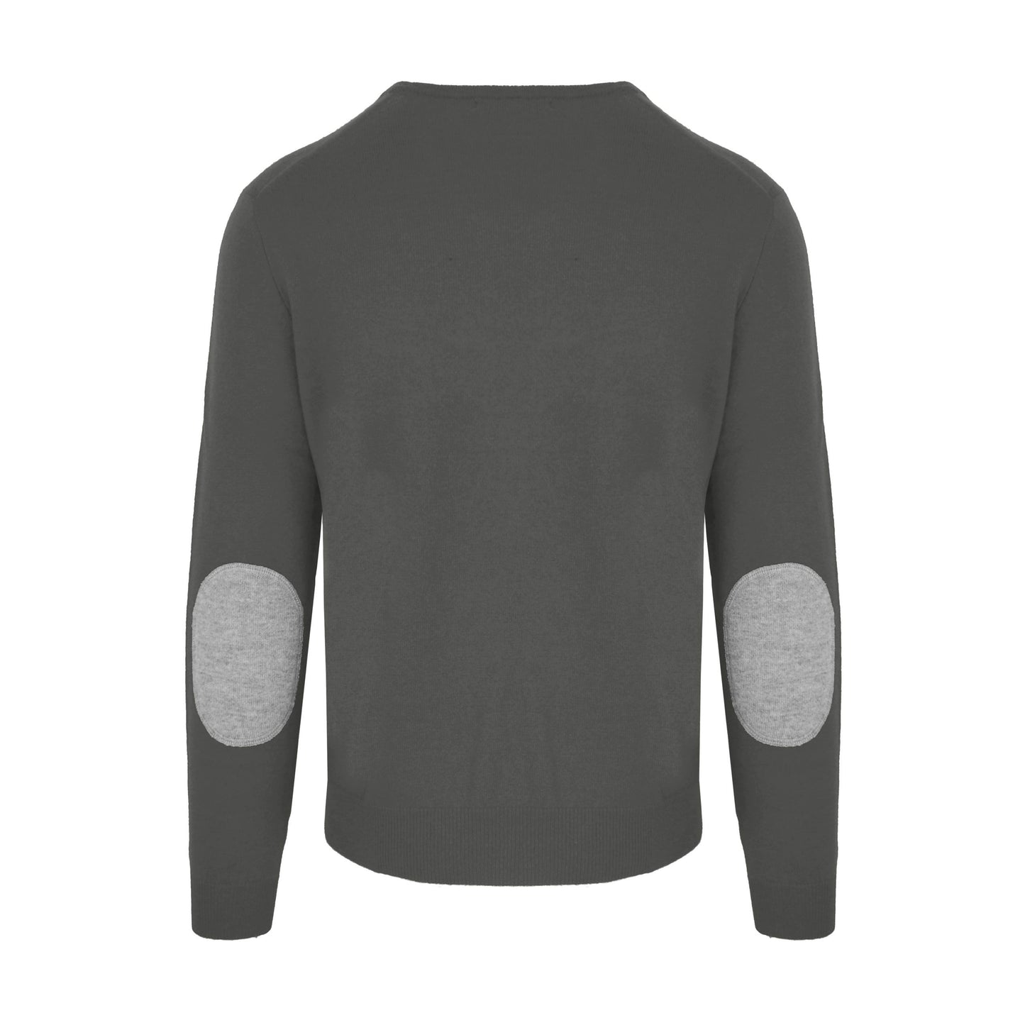 Malo Elegant Anthracite Wool-Cashmere Sweater