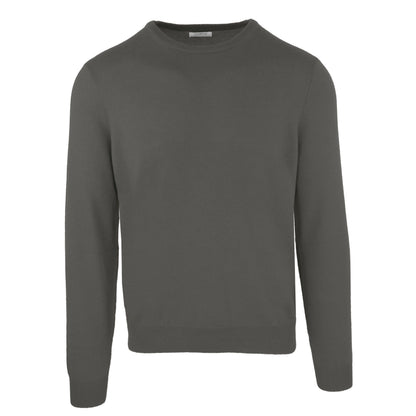 Malo Elegant Anthracite Wool-Cashmere Sweater