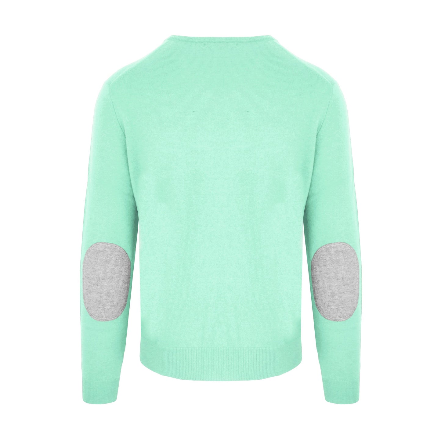 Malo Elegant Water Green Wool-Cashmere Sweater