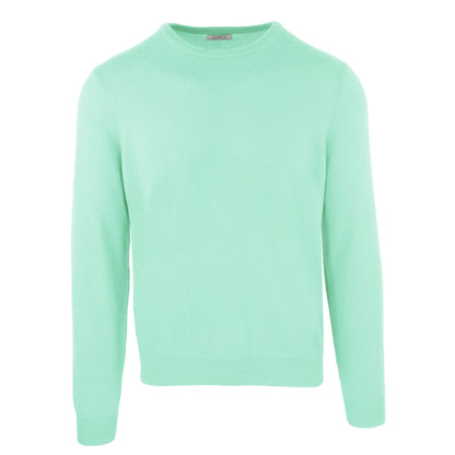 Malo Elegant Water Green Wool-Cashmere Sweater