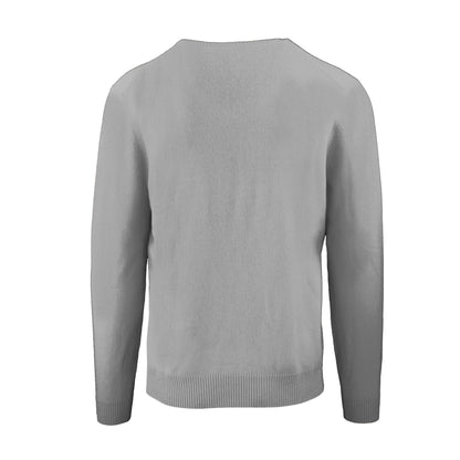 Malo Chic Smoke Gray Cashmere Sweater