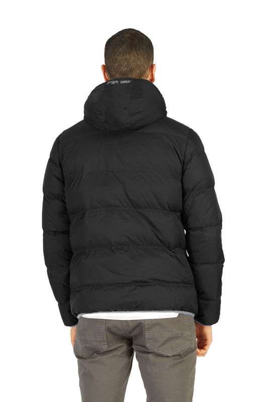 La Martina Elegant Goose Down Men's Jacket with Hood