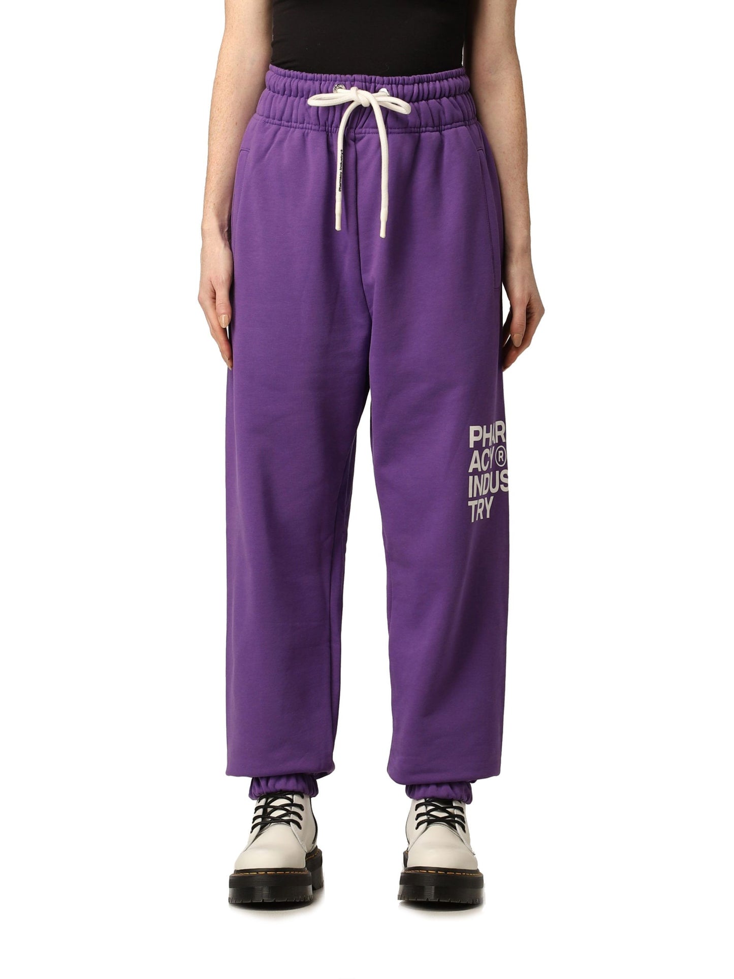 Pharmacy Industry Chic Purple Logo Tracksuit Trousers