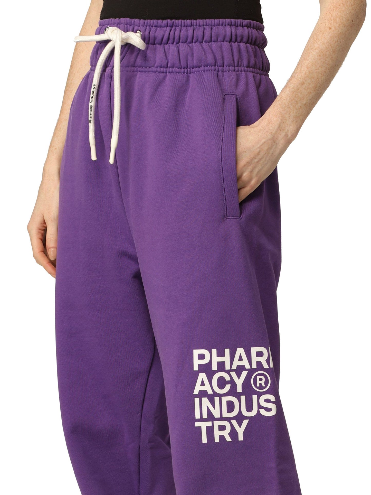 Pharmacy Industry Chic Purple Logo Tracksuit Trousers