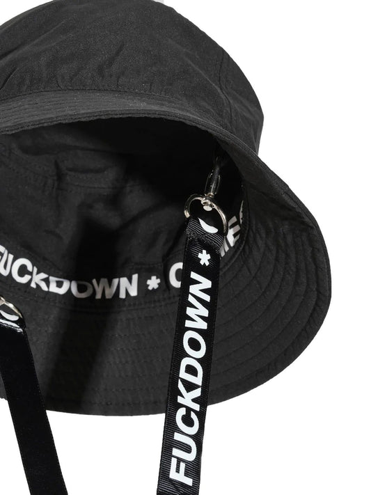 Comme Des Fuckdown Sleek Nylon Fisherman Hat with Iconic Stitched Logo