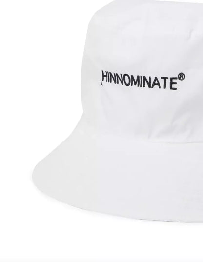 Hinnominate Elegant White Logo Hat - Casual Chic Accessory