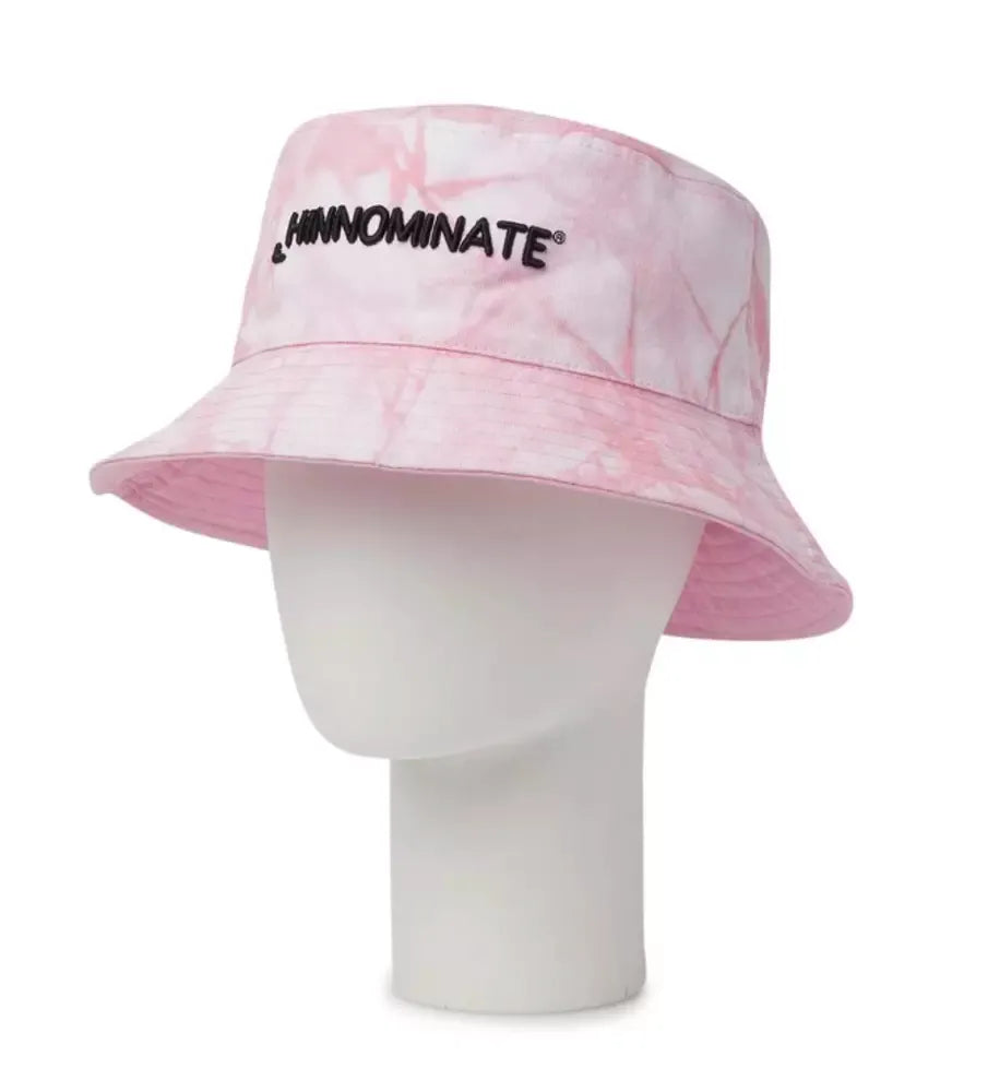 Hinnominate Exquisite Pink Cotton Hat with Logo Accent