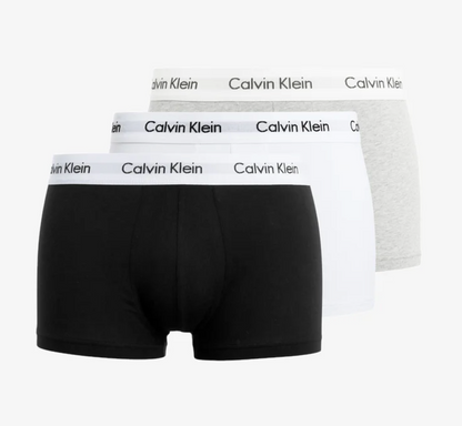 Calvin Klein Sleek Multicolor Cotton Underwear Trio