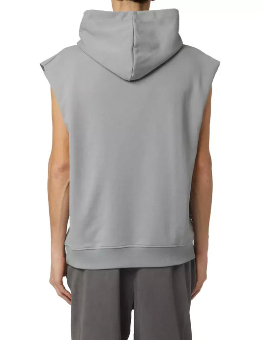 Hinnominate Sleek Sleeveless Hooded Sweatshirt