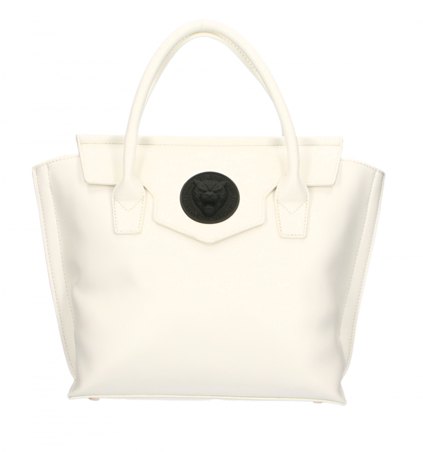 Plein Sport Chic White Polyethylene Handbag