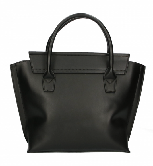 Plein Sport Elegant Black Magnetic Handbag