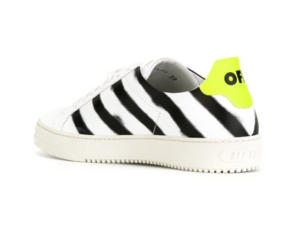 Off-White Spray Paint Splash White Sneakers