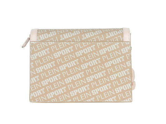 Plein Sport Pastel Pink Polyamide Crossbody Bag