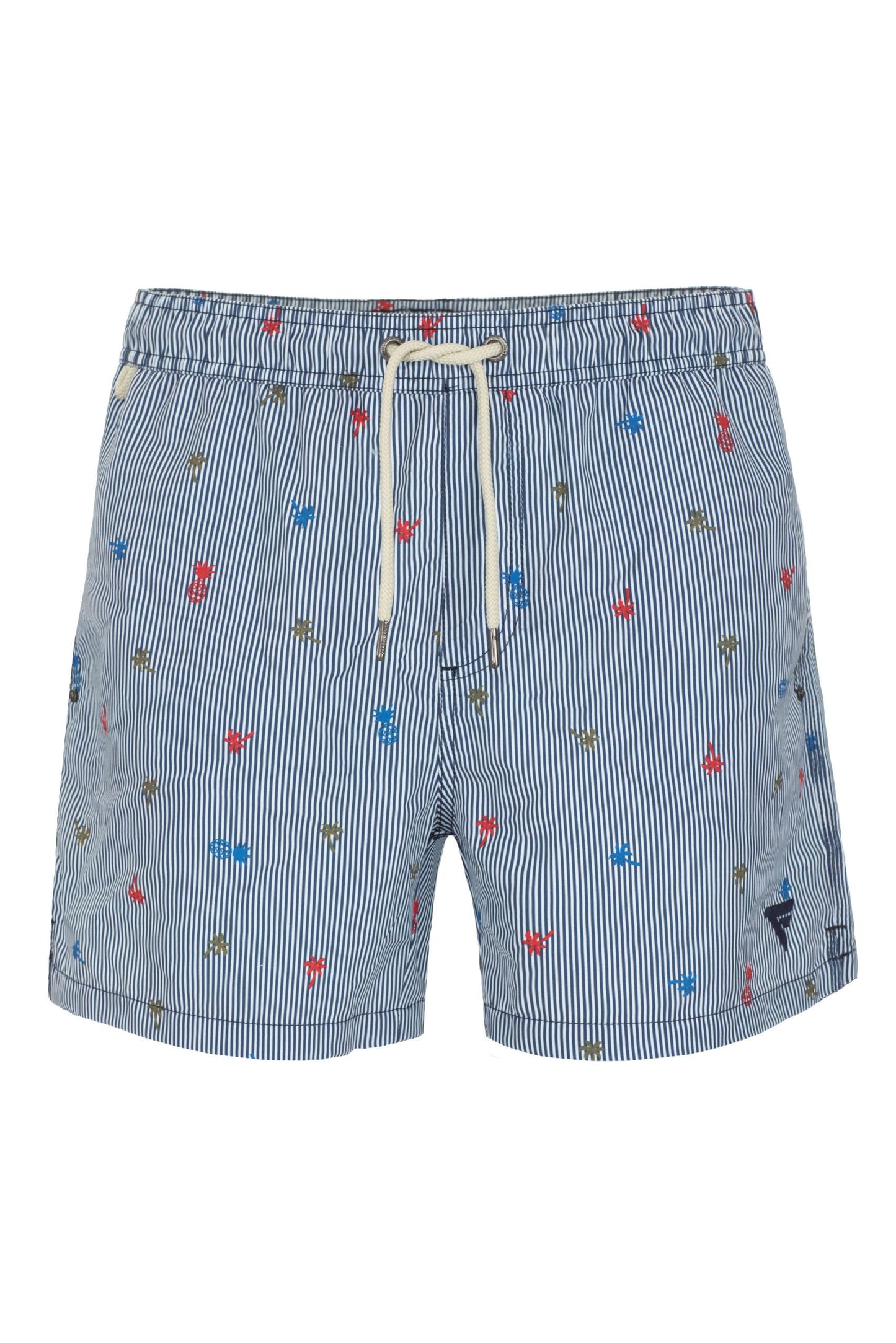 Fred Mello Beachside Elegance Light Blue Shorts