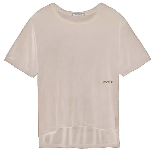 Hinnominate Elegant Oversized Modal Tee with Logo