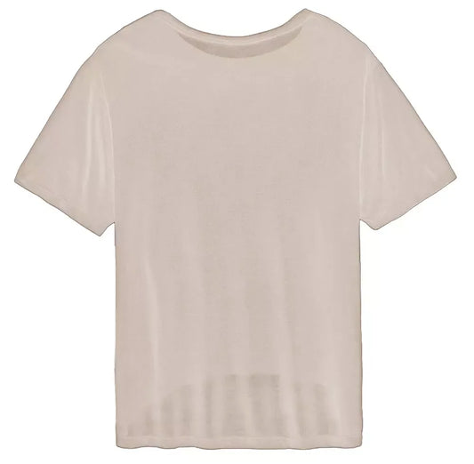 Hinnominate Elegant Oversized Modal Tee with Logo