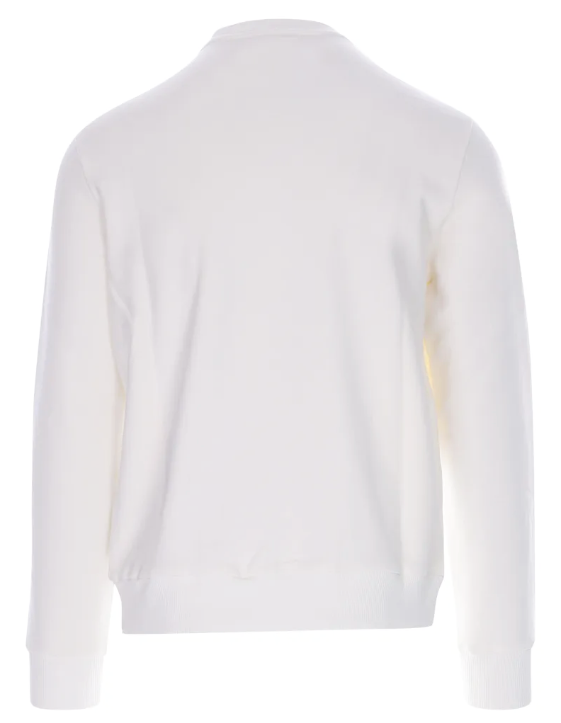 Jacob Cohen Elegant White Cotton Blend Sweatshirt