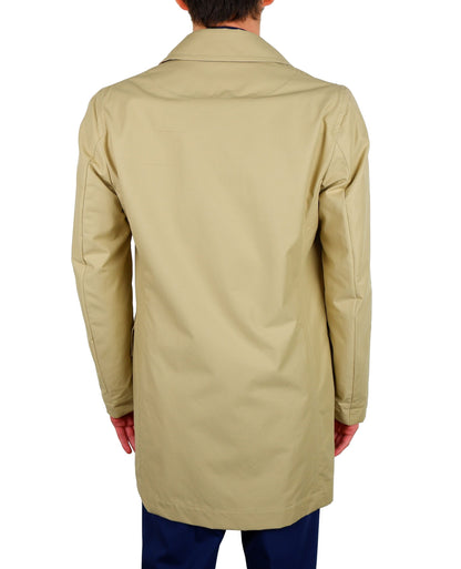 Aquascutum Classic Beige Trench Coat - Timeless Elegance