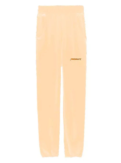 Hinnominate Chic Pink Cotton Sweatpants with Side Openings