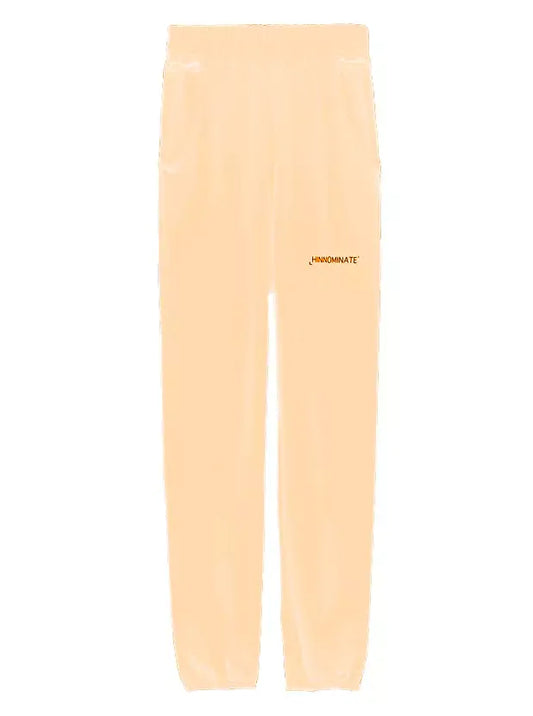 Hinnominate Chic Pink Cotton Sweatpants with Side Openings