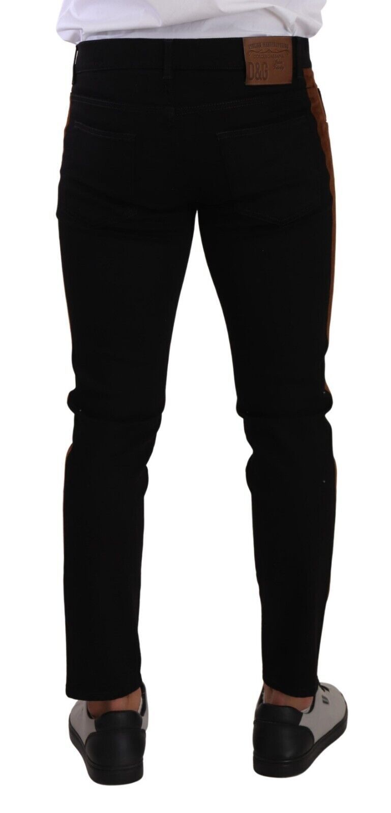 Dolce & Gabbana Slim Fit Black Skinny Denim Jeans