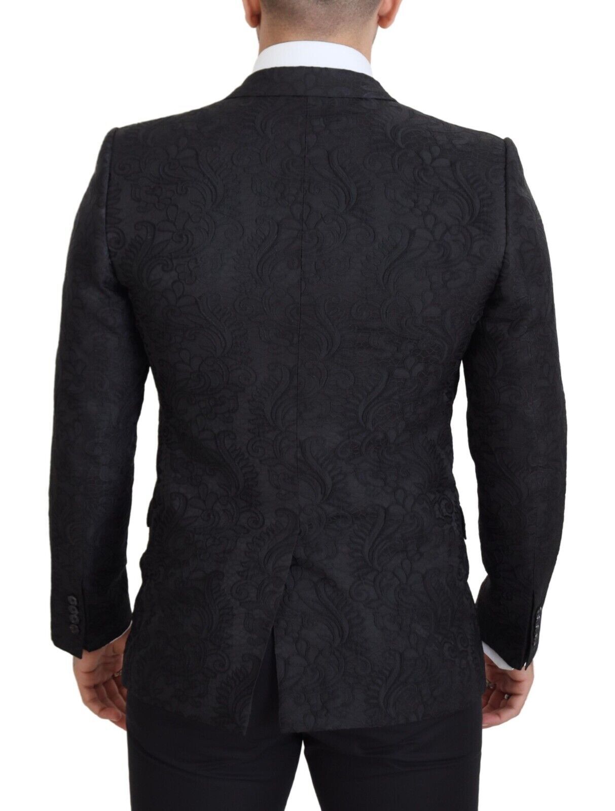 Dolce & Gabbana Elegant Slim Fit Peak Lapel Blazer