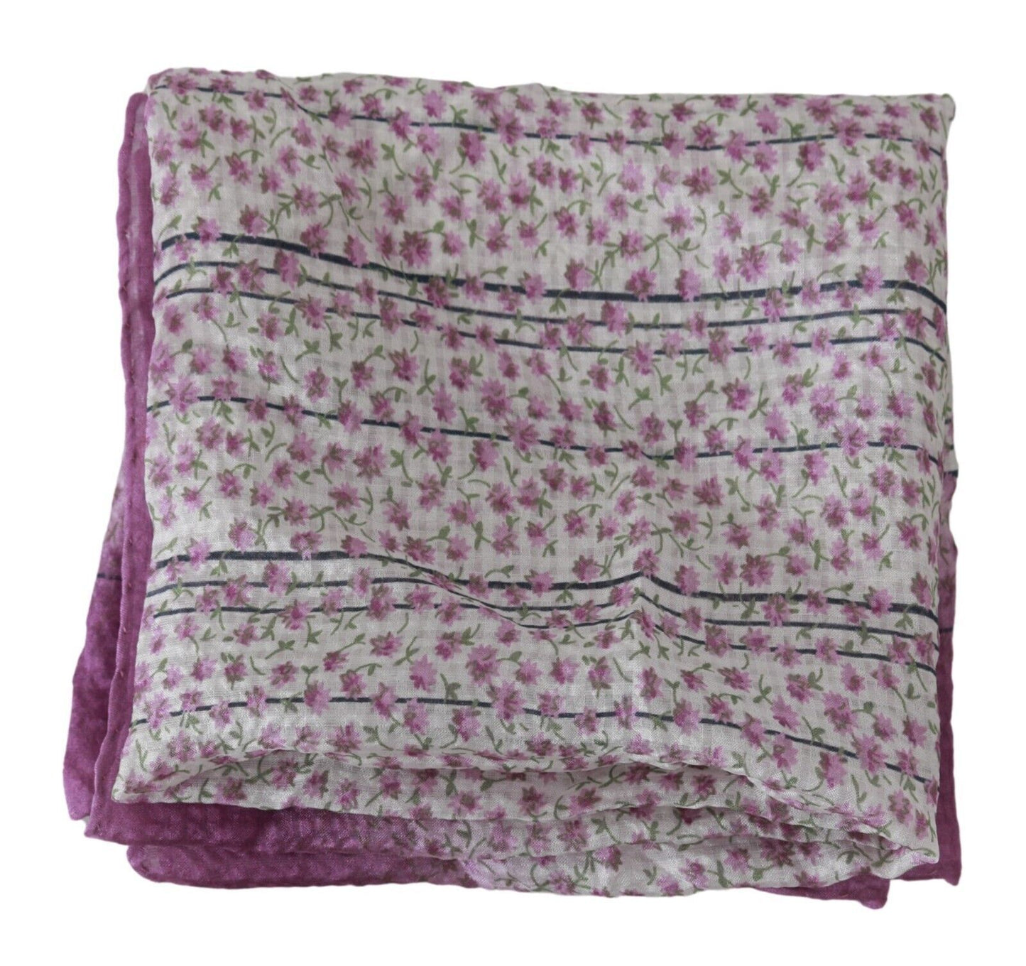 John Galliano Pink Bandana Head Wrap Foulard Square Scarf