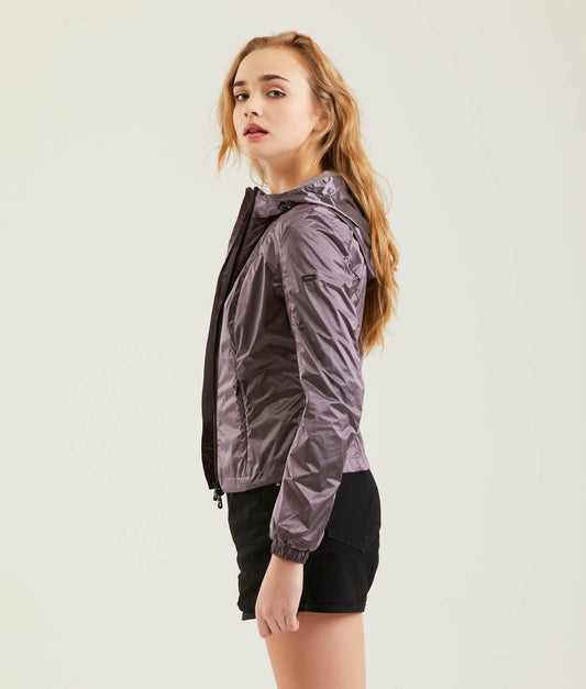 Refrigiwear Sleek Ultra-Light Metallic Nylon Jacket