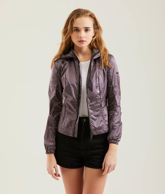 Refrigiwear Sleek Ultra-Light Metallic Nylon Jacket