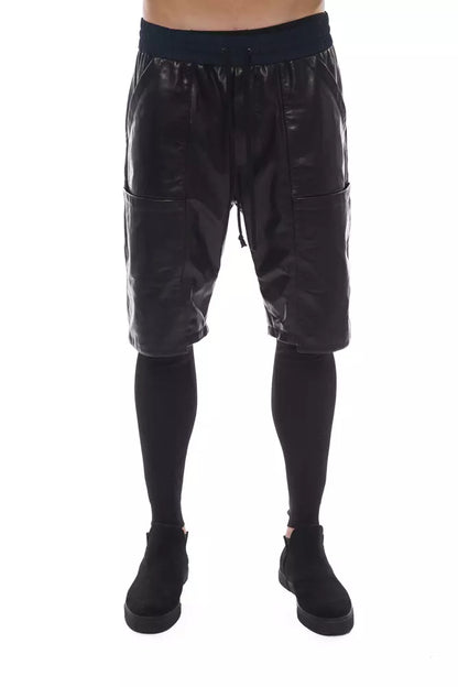 Nicolo Tonetto Eco-Chic Lamb Leather Shorts