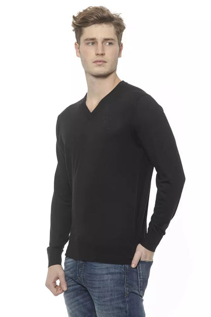 Billionaire Italian Couture Elegant V-Neck Cashmere Sweater