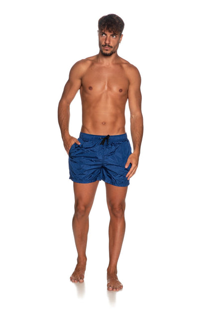 Refrigiwear Blue Beach Escape Swim Shorts