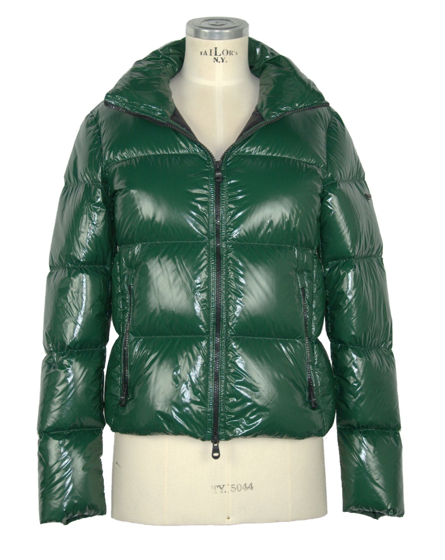 Refrigiwear Chic Shiny Down Jacket with Feminine Fit