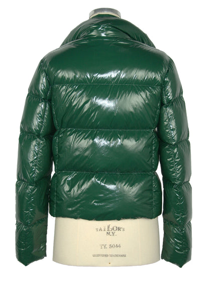 Refrigiwear Chic Shiny Down Jacket with Feminine Fit